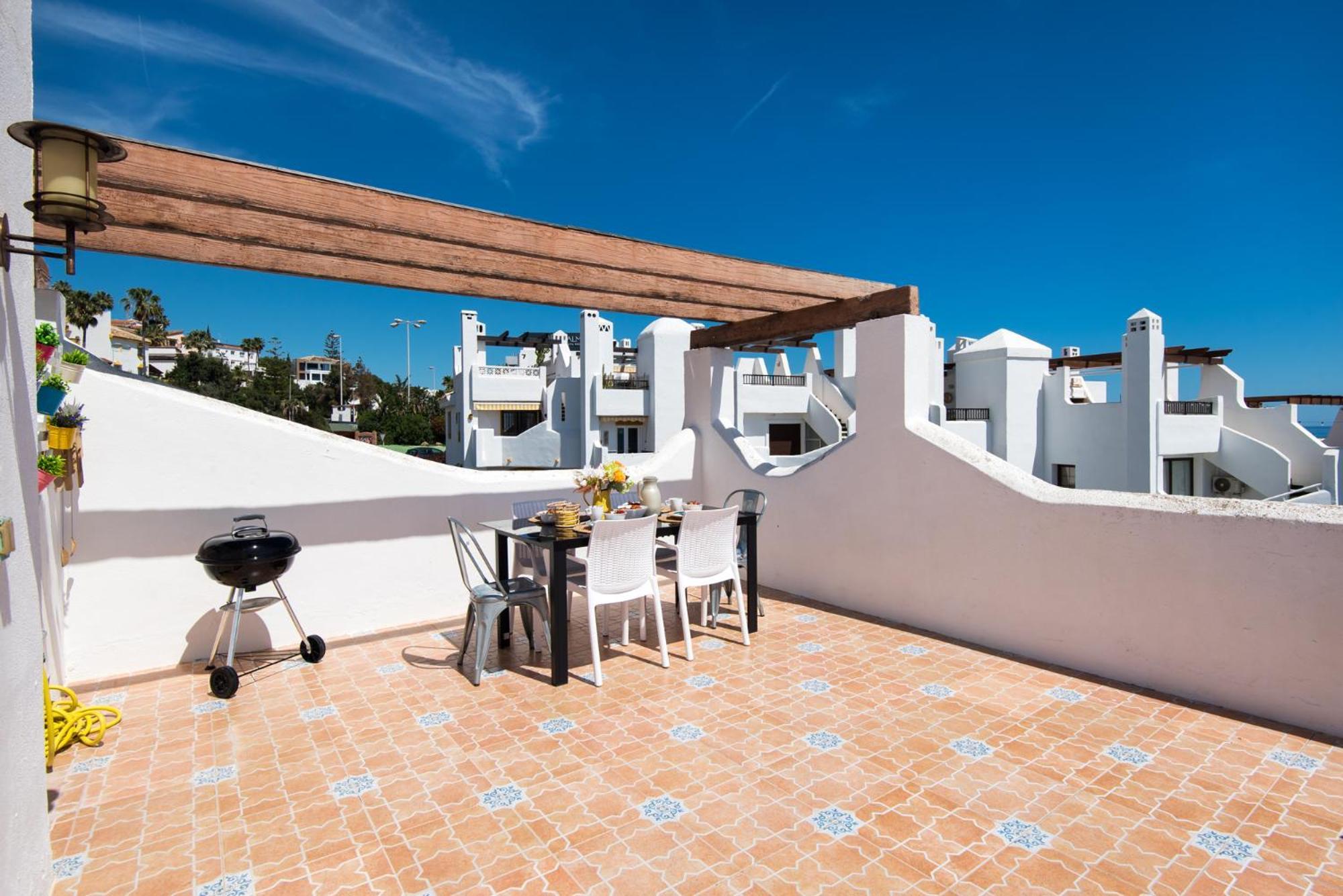 Coral Island Mediterranean Duplex Penthouse Benalmádena Dış mekan fotoğraf